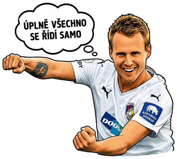 Hráč slaví, že se web řídí sám